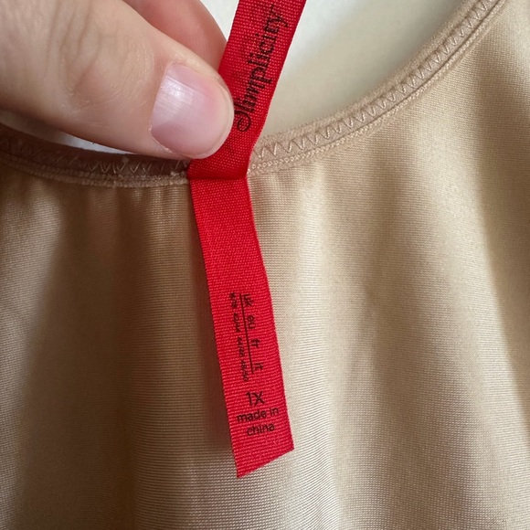 Spanx Light Tan Open-Bust Shapewear Tank Top size 1X EUC - Picture 6 of 7